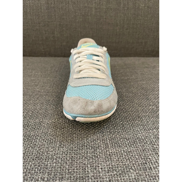 Womens Nike Sneakers Size 8 Blue Green Lace Up Walking Shoes - Picture 5 of 9